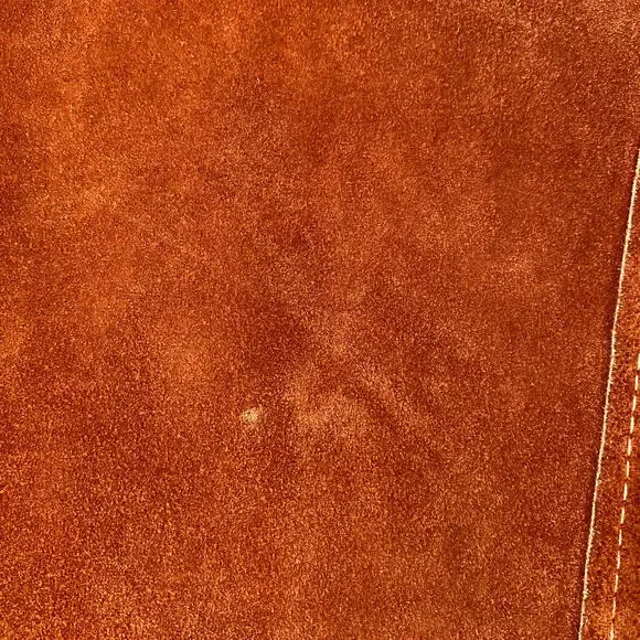 Vintage‎ Suede Jacket Womens 12 Western Ranchman Outfitters Brown Lined - Picture 5 of 10